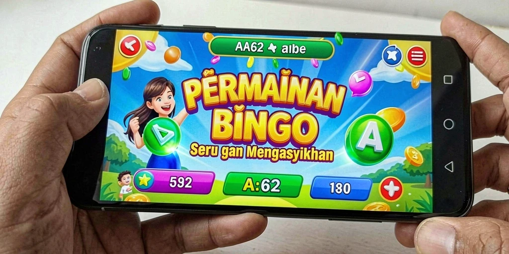 Screenshot gameplay AA62 yang menampilkan keseruan bermain Bingo.