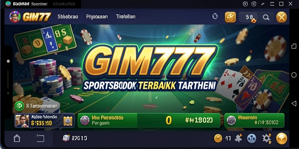 Tampilan gameplay menarik dari aplikasi Sportsbook GIM777.