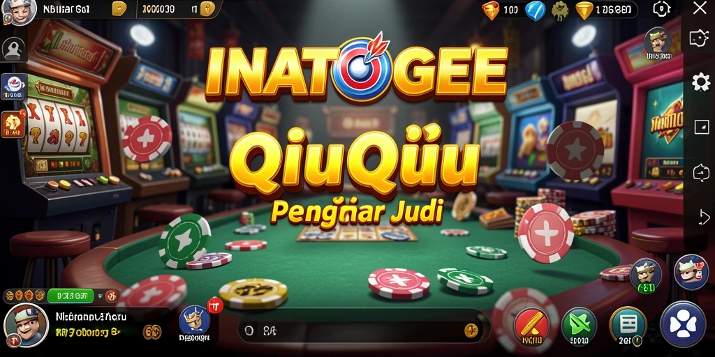 Tampilan gameplay QiuQiu yang seru dan penuh strategi.