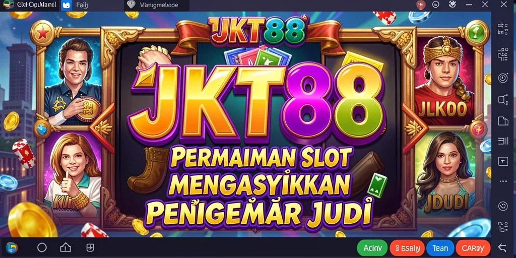 Tampilan gameplay Slot yang mengasyikkan di JKT88.