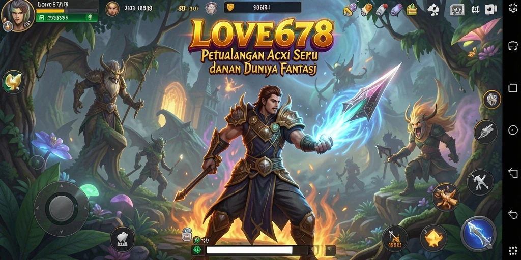 Tampilan epik dari petualangan dalam LOVE678 dengan aksi seru.