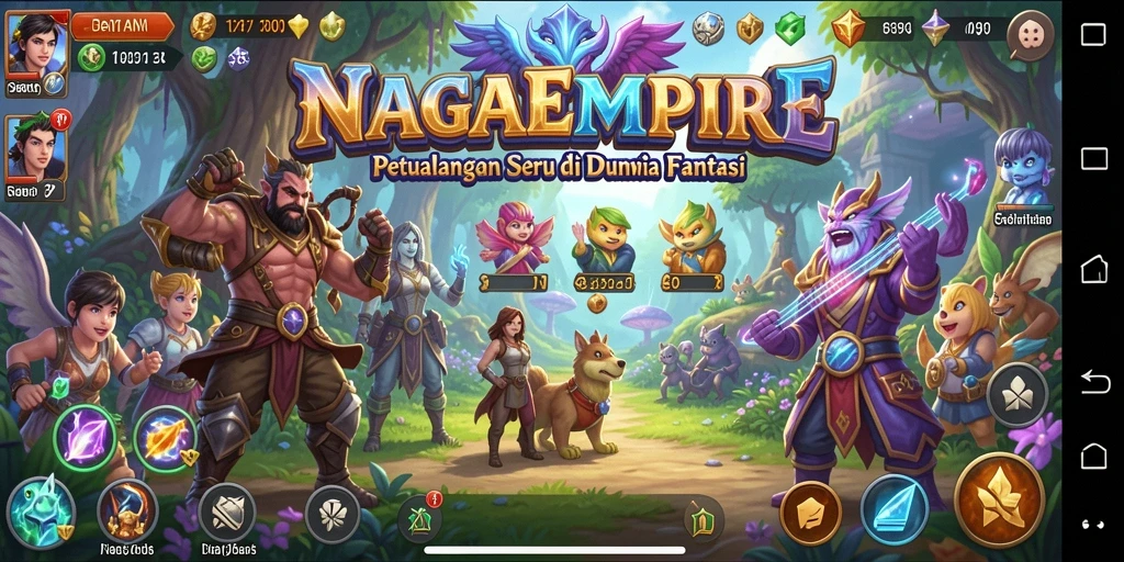 Screenshot menampilkan karakter utama dalam aksi petualangan seru.