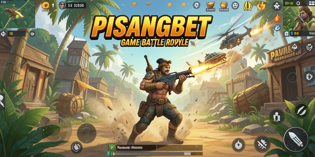 Screenshot gameplay PISANGBET yang menunjukkan aksi pertarungan intens.