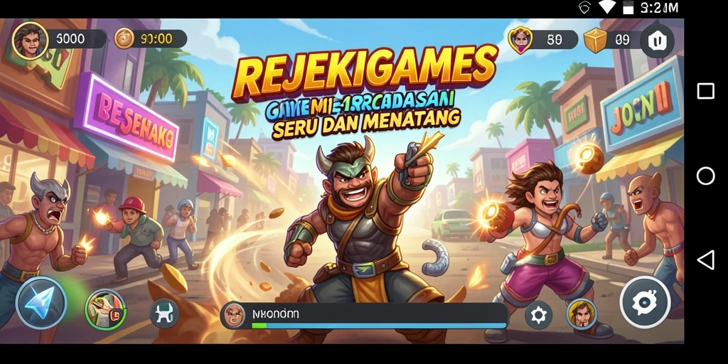 Gameplay seru dan menantang di REJEKIGAMES